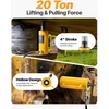 Pneumatinis keltuvas 20T/44000LBS 100mm eiga metalinė konstrukcija greita jungtis