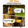 Pneumatinis keltuvas 30T/66000LBS 50mm eiga metalinė konstrukcija greita jungtis