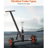 Priekabos transportavimo vežimėlis. aukštis reguliuojamas 42-56 cm. keliamoji galia 272 kg