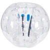 Pripučiamas buferinis kamuolys 1.5x1.2 m. skaidrus PVC. lauko žaidimams