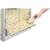 Profesionali popcorno gaminimo mašina 230V 1350W, skaidri/sidabro