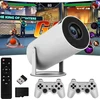 Projektorius - žaidimų konsolė GameProjector GP2 BERIMAX Wi-Fi, Android, 2 žaidimų pulteliai