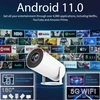 Projektorius žaidimų konsolė YL02 Wi-Fi Android + 2 žaidimų pulteliai