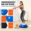 Pusiausvyros treniruoklis pusrutulis jogai ir fitnesui. mėlynas. 64 cm. apkrova 680 kg