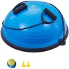 Pusiausvyros treniruoklis pusrutulis jogai ir fitnesui. mėlynas. 58 cm. apkrova 300 kg