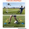PVC futbolo vartai lauko treniruotėms. 3.65 x 1.82 m. PE tinklas. atsparūs orų sąlygoms. sodo treniruotėms