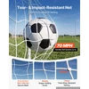 PVC futbolo vartai treniruotėms lauke. 3 x 2 m. PE tinklas. atsparūs orų sąlygoms. su taikinio kūgiais