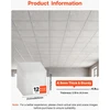 PVC pakabinamų lubų plokštės 605x605 mm. 12 vnt.. marmuro imitacija. atsparios vandeniui