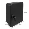 Raktų spintelė BERIMAX 2HW-1TR 48 raktų 25x20x8 cm ir 48 pakabukai