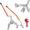 Rankinis padangų nuėmimo įrankių rinkinys. 3 vnt.. padangoms 571-622 mm. oranžinis