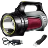 Rankinis turistinis prožektorius BERIMAX 1QX-5RJ 3 režimai, powerbank, įkraunamas