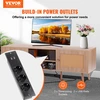 TV staliukas Ratano TV spintelė. vidurio amžiaus stiliaus. iki 1651 mm TV. su elektros lizdu ir USB jungtimis. ąžuolo spalvos