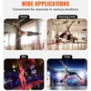 Reguliuojamas Pole dance stulpas VEVOR 282 cm sidabrinis
