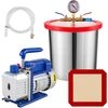 Šaldymo agento vakuuminis siurblys 3CFM. 220V/50Hz. bakas 3 gal.