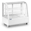 Šaldymo vitrina 100 l , balta, stiklinė