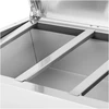 Šaldymo vitrina su plieniniu dangčiu 6x GN1/4 140 cm