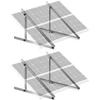 Saulės baterijos tvirtinimo laikikliai. 1140 mm. pakreipimas 0-90°. 100-400 W. valtims