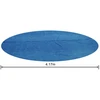 Saulės danga baseinams Bestway, 457 cm