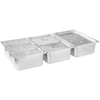 Sausas bemaras su 6 GN indais 55L Royal Catering