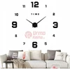 Sieninis laikrodis 80-120cm juodas