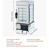 Šildomas bufetas 1200 W talpa 120 l