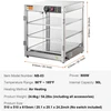 Šildomas bufetas 800 W talpa 90 l