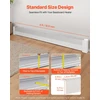Šildymo plinto (baseboard) dangtelio profilis. ilgis 1831 mm. plienas. baltos spalvos