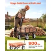 Sodo transportavimo vežimėlis apkrova iki 4082 kg malkoms ir žemei