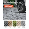 Sodo žvyro stabilizavimo tinklas. gylis 75 mm. storis 1.5 mm. 7600 x 2900 mm. vejos ir dirvožemio sutvirtinimui sodui ir parkui