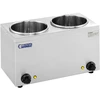 Sriubų šildytuvas 300W 230V 2 x 3.8L. sidabro spalva