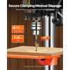 Stalinė gręžimo staklė 500W indukcinis variklis greičiai 500/890/1400 aps/min