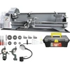 Stalinės tekinimo staklės metalui 750W ketaus HT200 korpusas greitis 50-2500 aps/min