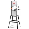 Stalinis juostinis pjūklas su atrama 245 mm 2 greičiai 506/920 aps/min 370W