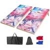 Stalo žaidimas Cornhole su 8 maišeliais. sulankstomas. 1255 x 600 x 302 mm