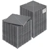 Sujungiami drenažo kilimėliai 310x310 mm. 50 vnt.. pilki. neslystantys