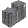 Sujungiami drenažo kilimėliai 310x310 mm. 55 vnt. komplektas. pilki. neslystantys