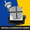 Sukamasis staliukas TSK4 100mm horizontalus/vertikalus su dalijimo plokšte