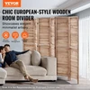 Sulankstoma medinė patalpos pertvara. 6 skydeliai. 1700 mm aukščio