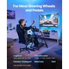 Sulankstomas lenktynių vairo stovas. suderinamas su Logitech ir Thrustmaster. be pedalų