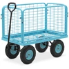 Sulankstomas sodo transportavimo vežimėlis 400 kg