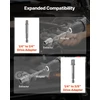 Sulaužytų varžtų ištraukimo komplektas 54 vnt.