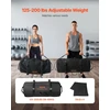 Sunkiasvoris smėlio maišas su rankenomis. talpa 56-90 kg. jėgos treniruotėms. juodas