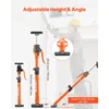 Teleskopinės atramos strypai 2 vnt. 48-75 cm apkrova iki 100 kg