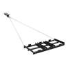 Tempiamas grėblys su grandine 122x50 cm žvyro takams ir vejai ATV/UTV suderinamas