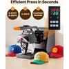 Termopresas kepurėms 4in1. 580W. juodas