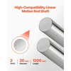 Tiesiaeigio veleno strypų komplektas 20mm x 1200mm 2 vnt. anglinio plieno
