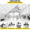 Tiesiaeigis kreipiantysis SBR20 600-1000mm su 3 rutuliniais sriegiais