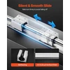 Tiesiaeigių kreipiančiųjų komplektas SBR20 2 vnt. 2000mm 4 slydimo blokai