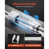 Tiesiaeigių kreipiančiųjų komplektas SBR25 2 vnt. 1200mm 4 slydimo blokai