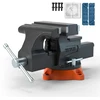 Tikslus stalinis spaustuvas 360° besisukantis pagrindas